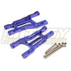 Integy Alloy Rear Lower Arm, Blue - Traxxas Slash 2WD