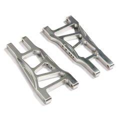 Integy Alloy Rear Lower Arm, Silver - Traxxas Rustler/Stampede