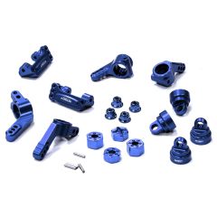 Integy Billet Machined Stage 1 Conversion, Blue - Traxxas Slash/Rustler/Stampede 2WD