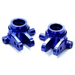 Integy Aluminium Steering Knuckle, Blue - Traxxas Stampede 4x4/Slash 4x4