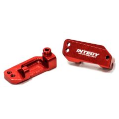 Integy Billet Machined T3 Caster Block (2) - Traxxas Rustler/Stampede/Slash - Rood