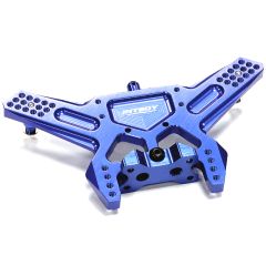 Integy Billet Machined Rear Shock Tower, Blue - Traxxas Slash