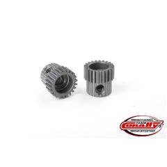 Team Corally - 64 DP Pinion – Short – Hard Anodised Aluminium - 22T - 3.17mm as