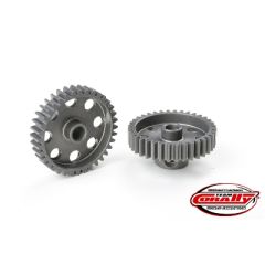 Team Corally - 48 DP Pinion - Short - Hard Anodised Aluminium - 37T - 3.17mm as