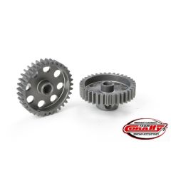 Team Corally - 48 DP Pinion – Short – Hard Anodised Aluminium - 35T - 3.17mm as