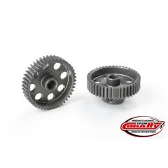 Team Corally - 64 DP Pinion – Short – Hard Anodised Aluminium - 42T - 3.17mm as