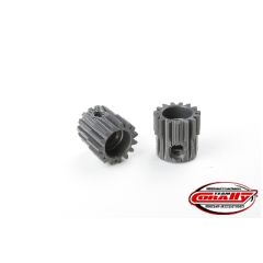 Team Corally - 48 DP Pinion – Short – Hard Anodised Aluminium - 15T - 3.17mm as