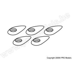 Aerodynamische sluitring voor M5 schroeven (5st)