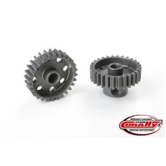 Team Corally - 48 DP Pinion – Short – Hard Anodised Aluminium - 28T - 3.17mm as