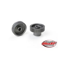 Team Corally - 64 DP Pinion – Short – Hard Anodised Aluminium - 34T - 3.17mm as