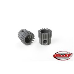 Team Corally - 48 DP Pinion – Short – Hard Anodised Aluminium - 16T - 3.17mm as