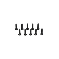  Losi - Flathead Screws, M3 x 8mm (10) (TLR5961)