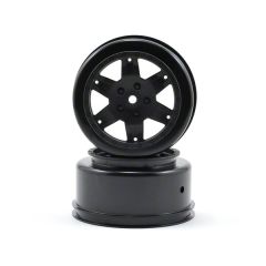 Wheel, Black (2): 22SCT (TLR7011)