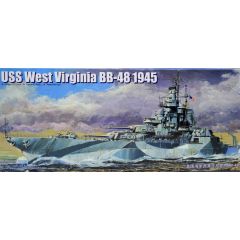 Trumpeter 1/700 USS West Virginia BB-48 1945