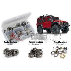 RCScrewz - Traxxas TRX-4 Metal Shielded Bearing Kit