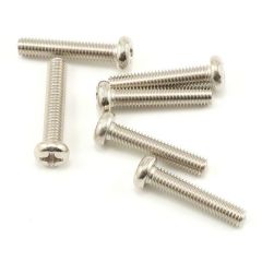 Screws, 3x15mm roundhead machine (6)