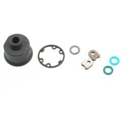 Carrier, differential (heavy duty)/ x-ring gaskets (2)/ ring gear gasket/ bushings (2)/ 6x10x0.5 tw