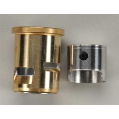 Piston/sleeve (matched set), wrist pin clips(2) (trx 3.3)