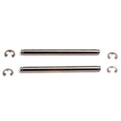 Suspension pins, 48mm (2) w/ e-clips