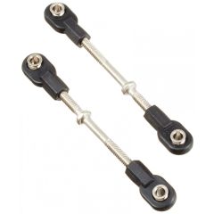 Linkage, steering (revo 3.3) (3x50mm turnbuckle) (2)/ rod ends (short) (4)/ hollow balls (4)