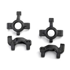 Caster blocks (c-hubs) (2)/ steering block (2)