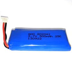 TRC 500mAh 1S 3.7V 25C LiPo accu voor. oa. Hubsan X4