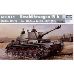 Trumpeter 1/35 Geschutzwagen Ivb Sd.Kfz.165/1 with 10.5cm le FH18/1 (Sf) Gun