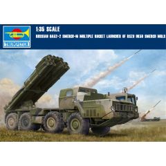 Trumpeter 1/35 9K58 Smerch-M on 9A52-2 MRLS