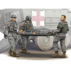 Trumpeter 1/35 Modern U.S. Army-Stretcher AmbulanceTeam