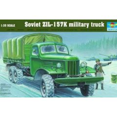 Trumpeter 1/35 ZIL-157K Soviet Military Truck w/Canvas