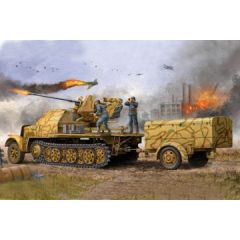 Trumpeter 1/35 German 3,7cm Flak 37 auf Selbstfahrlafette Sd.Kfz. 7/2 late version