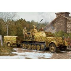 Trumpeter 1/35 German 3,7cm Flak 43 auf Selbstfahrlafette Sd.Kfz. 7/2