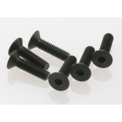 Screws, 4x15mm countersunk machine (hex drive) (6)