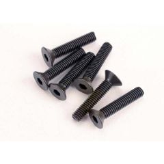 Screws, 3x15mm countersunk machine (6) (hex drive)