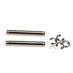 Suspension pins, 26mm (kingpins) (2) w/ e-clips (4)