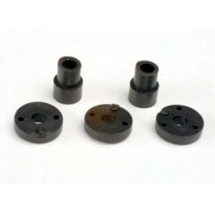 Piston head set (2-hole (2)/ 3-hole (2))/ shock mounting bushings & washers (2) (Big Bore Shocks)	