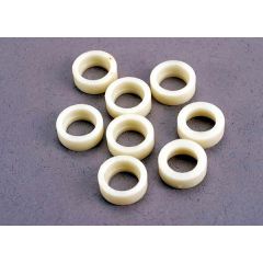 Bearing adapters (8) (allows use of lighter 5x8mm bearings in place of 5x11mm bearings)