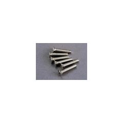 Screws, 3x15mm countersunk machine (6)