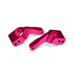 Traxxas - Stub axle carriers (2) aluminum (pink-anodized) (TRX-3652P)