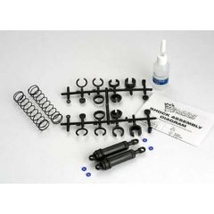 Traxxas - Ultra Shocks (black) (xx-long) (complete w/ spring pre-load spacers & springs) (rear) (2) (TRX-3762)