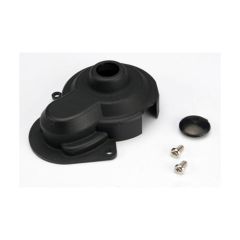 Dust cover/rubber plug (w/ screws) (Stampede/Rustler)