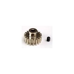 Traxxas 18-t pinion (32-p) (mach. steel)/ set screw