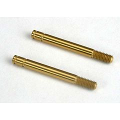 Shock shafts, hardened steel, titanium nitride coated (29mm) (front) (2)