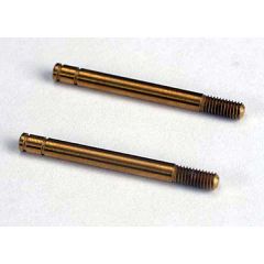 Shock shafts, hardened steel, titanium nitride coated (32mm) (2)