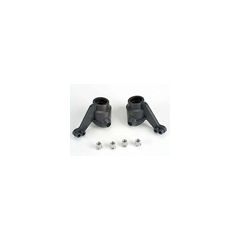 Steering blocks/ axle housings (l&r) w/ metal inserts(3x4.5x5.5mm) (2)