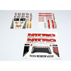 Decal sheet, nitro sport