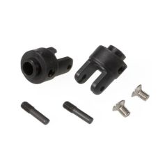 Differential output yokes, black (2)/ 3x5mm countersunk screws (2)/ screw pin (2)