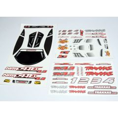 Decal sheet, nitro 4-tec 3.3