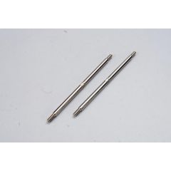 Turnbuckles, toe links (5.0mm steel) (front) (2)