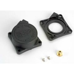 Housing set, recoil starter/ 2x3mm rst (2) (trx 2.5, 2.5r)